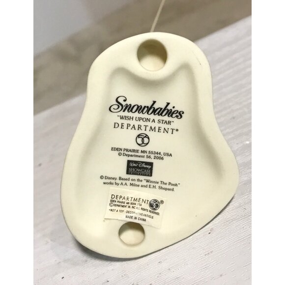 Department 56 Snowbabies Wish Upon A Star Figurine With Hook BROKEN READ - Picture 3 of 3